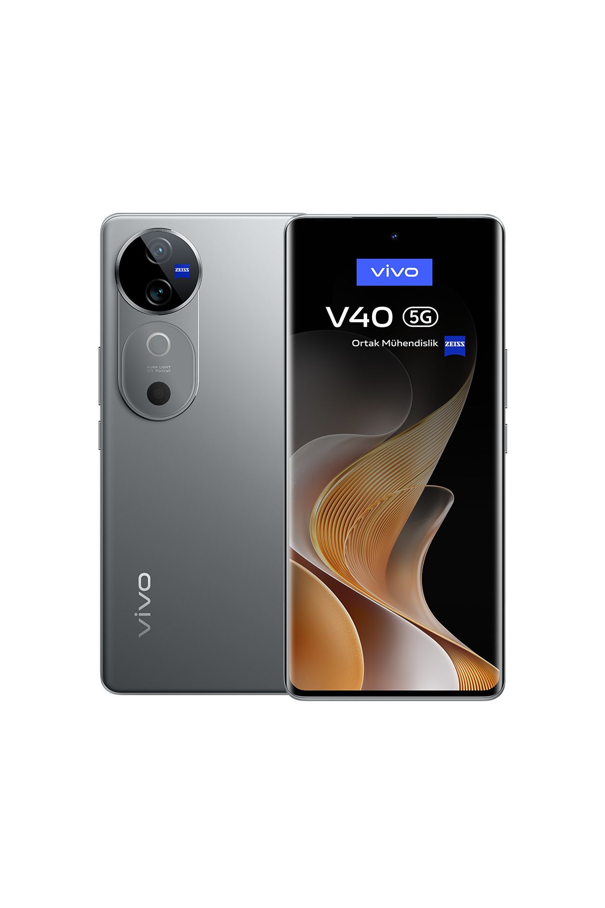 V40 5G 256 GB 12 GB Ram Titanyum Gri Cep Telefonu(vivo Türkiye Garantili)