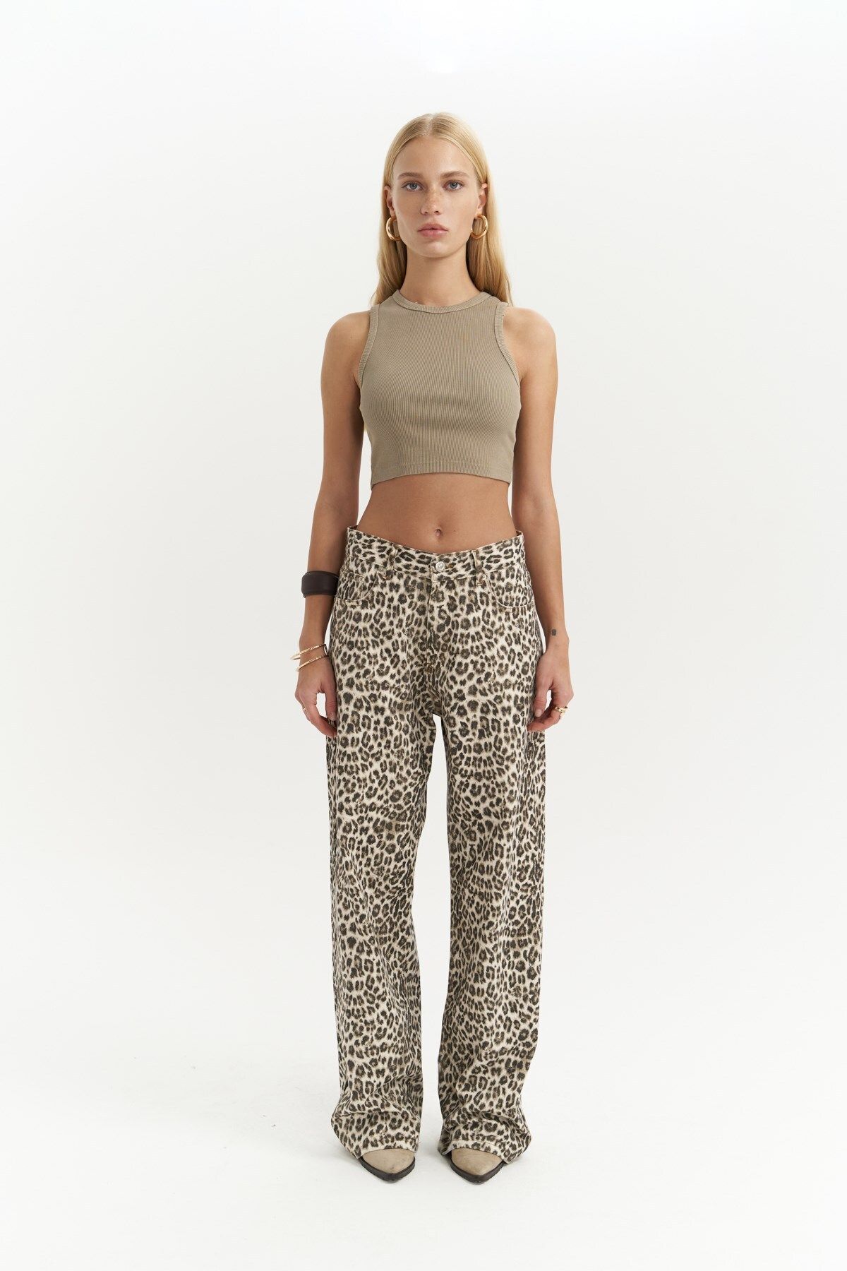 Marian Leopar Desenli Jean Pantolon Marian Leopar Desenli Jean Pantolon