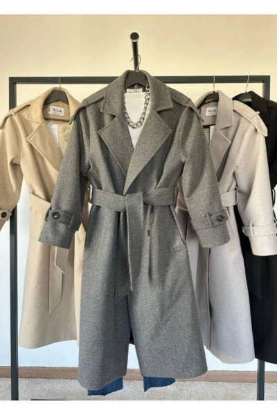 Kaşe Oversize Kaban 2985 Kaşe Oversize Kaban 2985