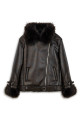SUNİ KÜRK MIX BIKER MONT SUNİ KÜRK MIX BIKER MONT