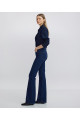 Flare fit jean pantolon