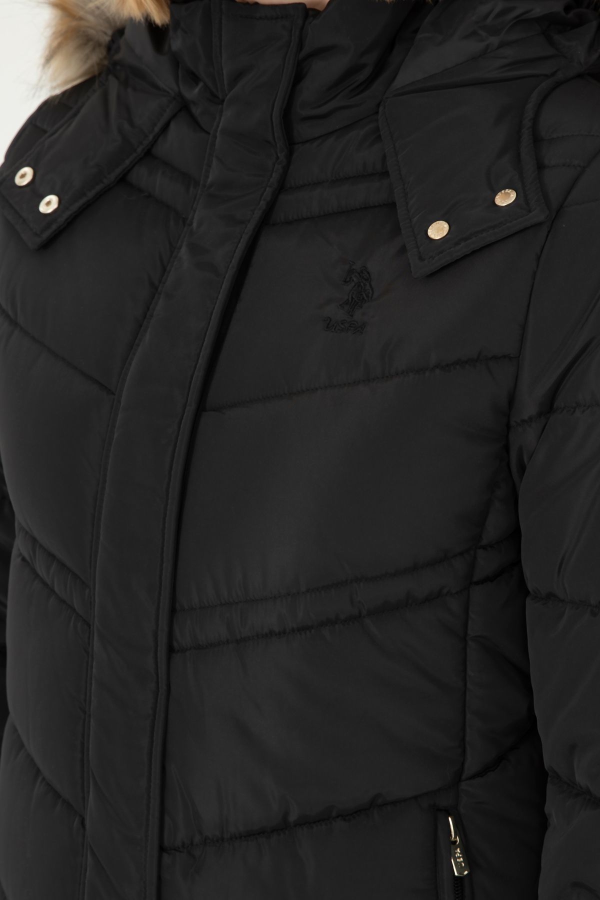 U.s. Polo Assn. Kadın Siyah Kaban 1939803 U.s. Polo Assn. Kadın Siyah Kaban 1939803