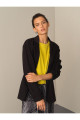 Pamuklu Oversize Uzun Blazer Ceket Pamuklu Oversize Uzun Blazer Ceket