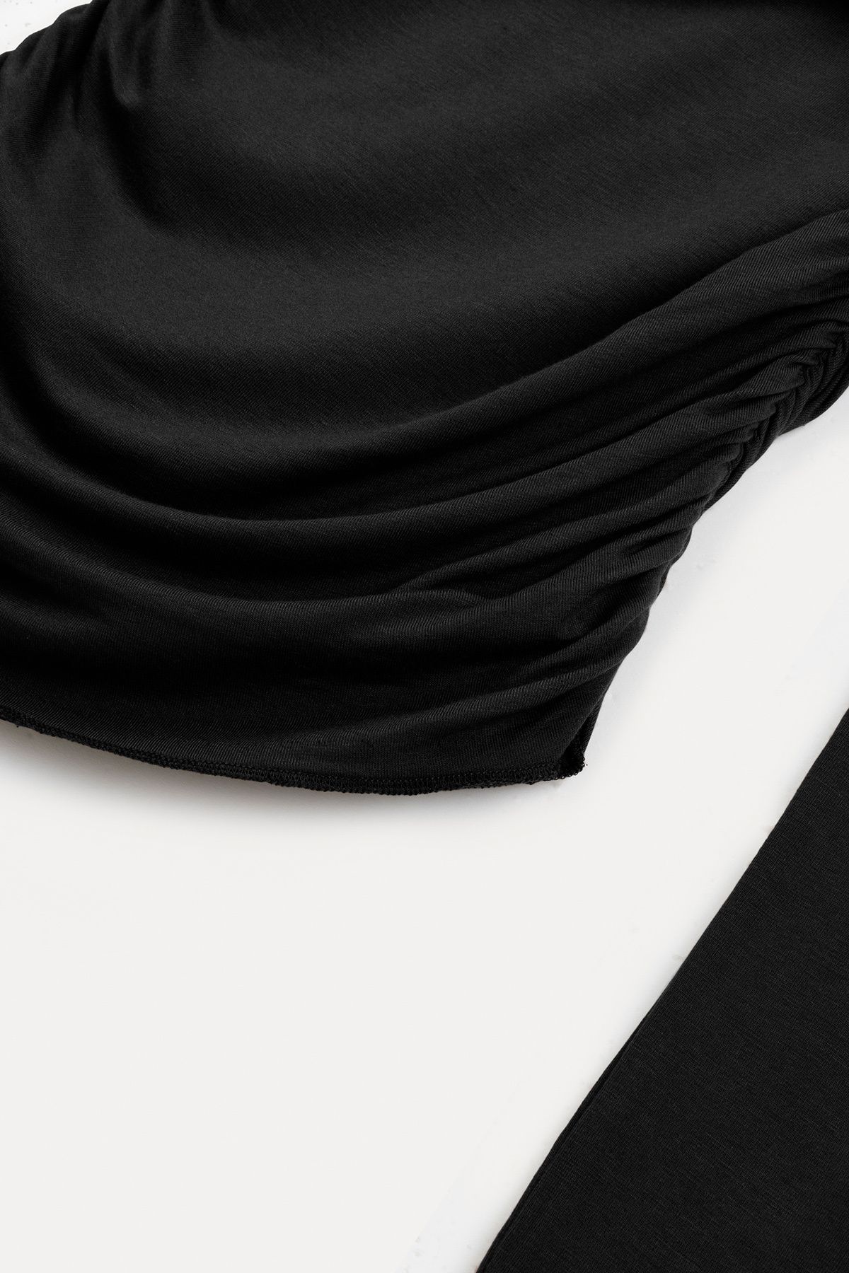 Önü düğümlü drapeli body Önü düğümlü drapeli body