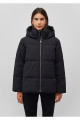 Kapüşonlu Siyah Şişme Mont Loose Fit / Bol Rahat Kesim 1110445-900 Kapüşonlu Siyah Şişme Mont Loose Fit / Bol Rahat Kesim 1110445-900