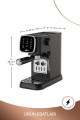 OK0034-05 Arzum Okka Espresso Solo Yarı Otomatik Espresso Makinesi - Krom OK0034-05 Arzum Okka Espresso Solo Yarı Otomatik Espresso Makinesi - Krom