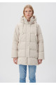 Kapüşonlu Bej Şişme Mont Regular Fit / Normal Kesim 1110150-70144 Kapüşonlu Bej Şişme Mont Regular Fit / Normal Kesim 1110150-70144