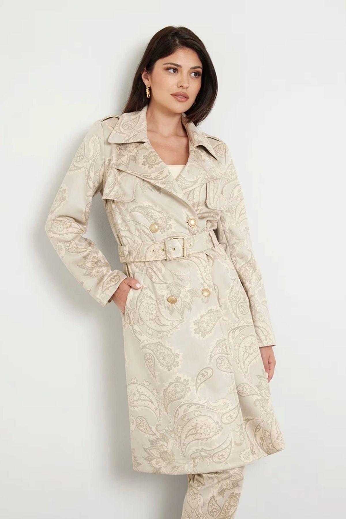 VILMA SUEDE TRENCH