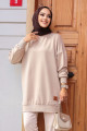 Koyu Bej Tesettür Tunik 30644KBEJ Koyu Bej Tesettür Tunik 30644KBEJ