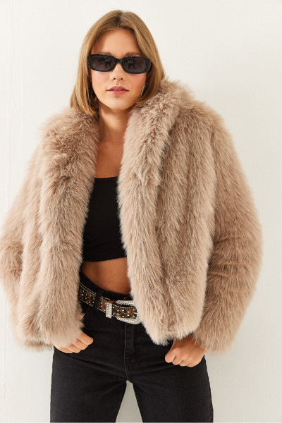 Kadın Premium Suni Kürk Ceket Kadın Premium Suni Kürk Ceket