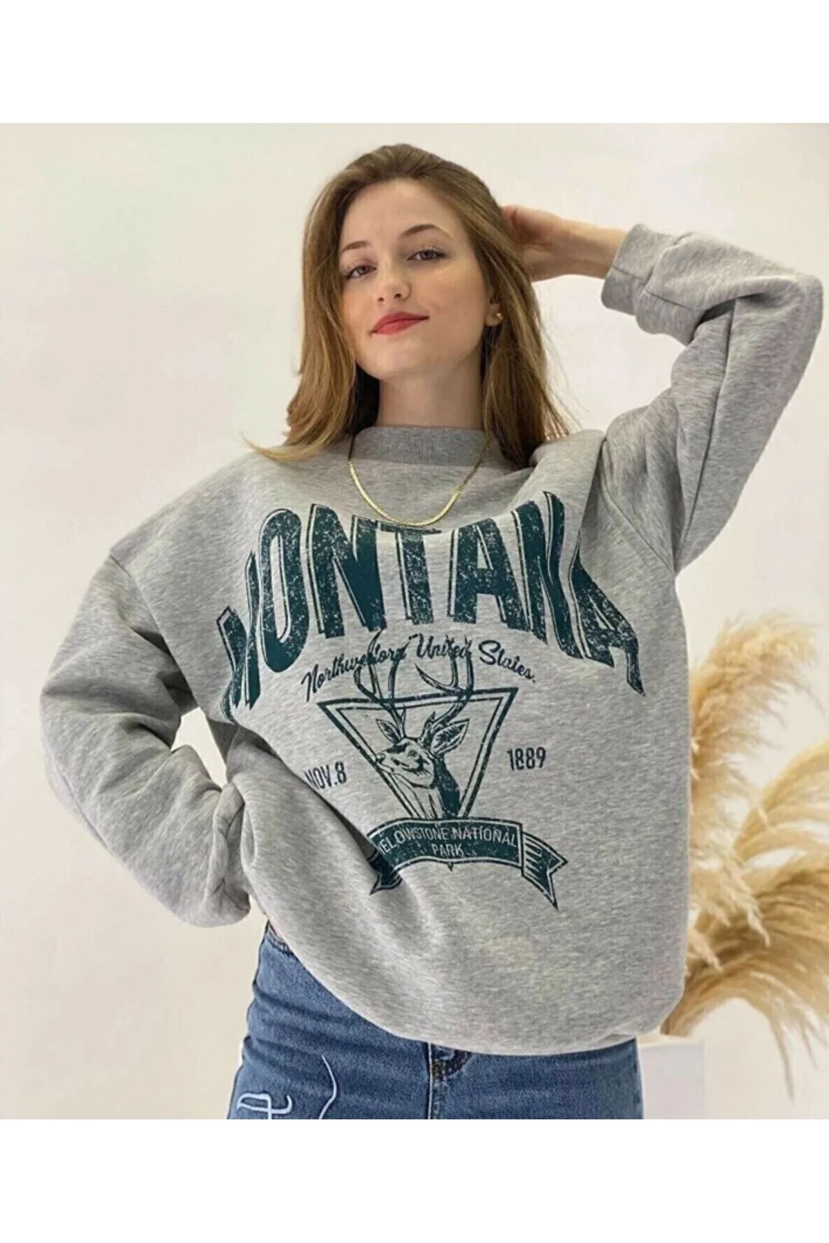 Unisex Gri Kapşonlu Hırka Fermuarlı Sweat Unisex Gri Kapşonlu Hırka Fermuarlı Sweat