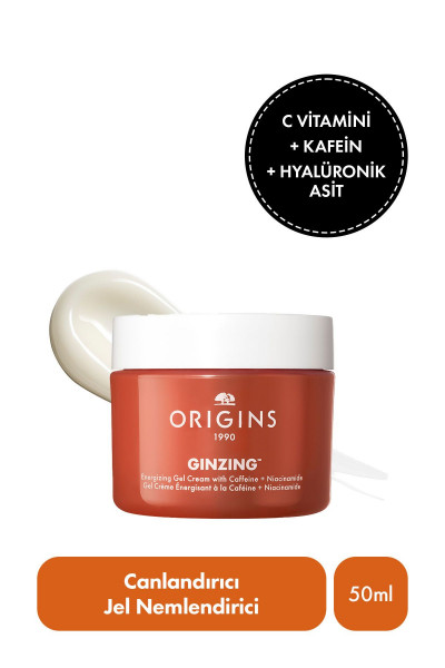 Ginzing™ Canlandırıcı Jel Nemlendirici 50ml Ginzing™ Canlandırıcı Jel Nemlendirici 50ml