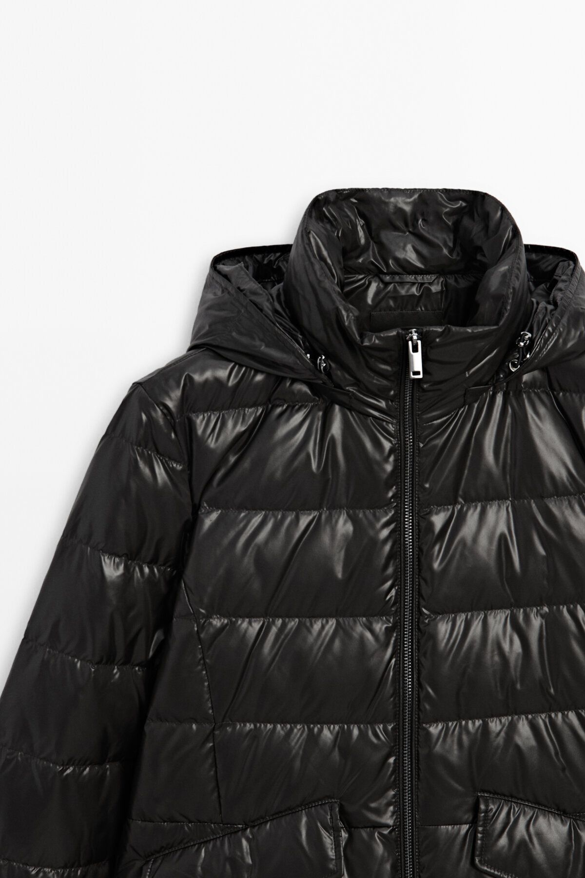 Kapüşonlu şişme mont Kapüşonlu şişme mont