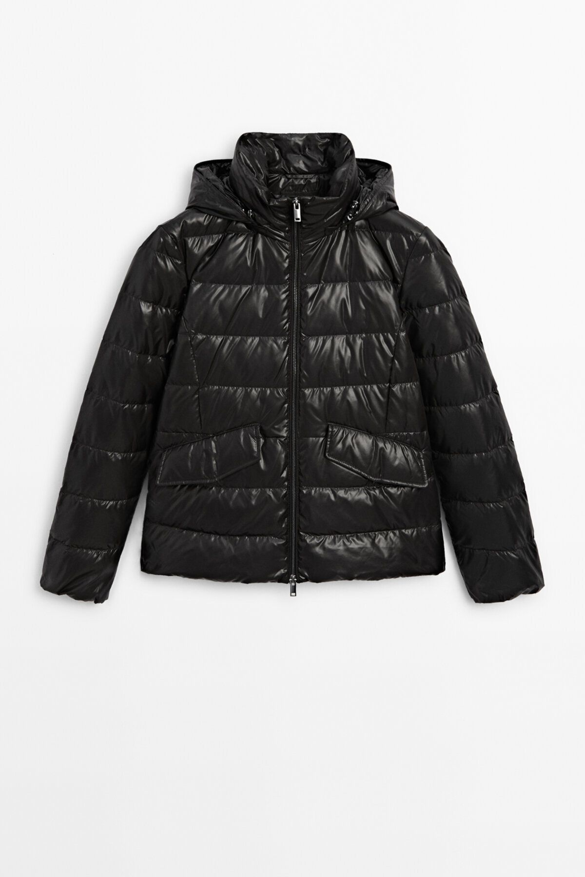 Kapüşonlu şişme mont Kapüşonlu şişme mont