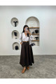 PREMİUM GABARDİN KIŞLIK KUMAŞ BELİ LASTİKLİ CEPLİ ETEK PREMİUM GABARDİN KIŞLIK KUMAŞ BELİ LASTİKLİ CEPLİ ETEK
