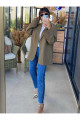 Oversize Premium içi astarlı Blazer Ceket Oversize Premium içi astarlı Blazer Ceket