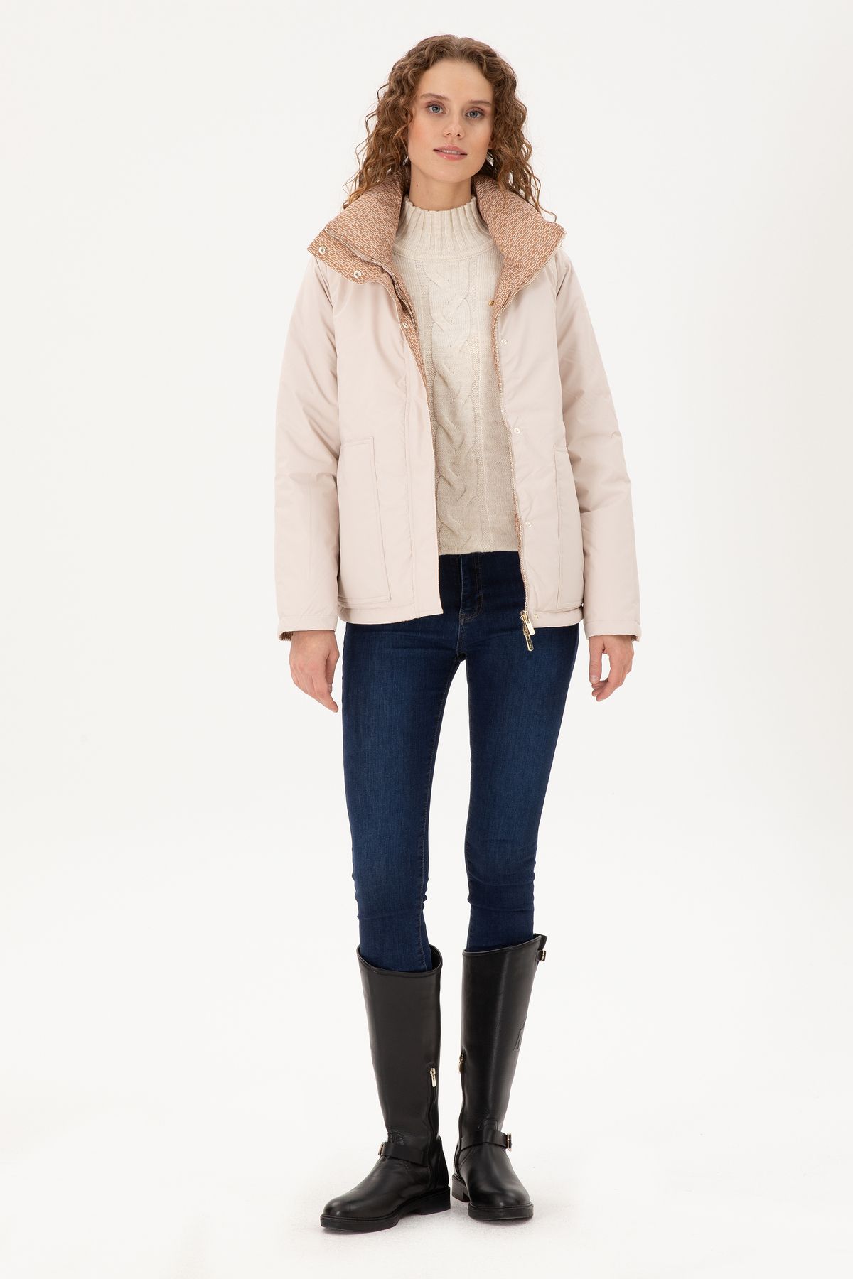 Kadın Taş Mont 50289552-VR049 Kadın Taş Mont 50289552-VR049