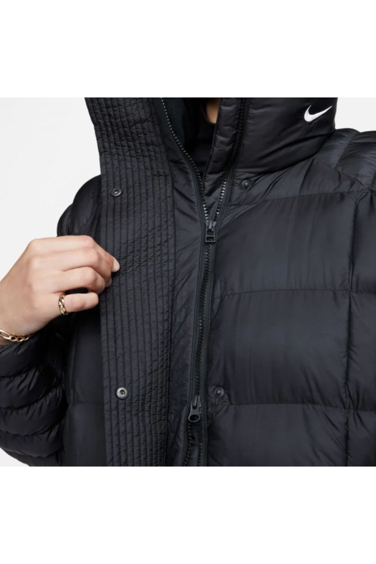 Kadın Therma-FIT Günlük Mont Sportswear Swoosh Puffer Primaloft stilim spor