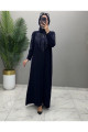Kadın Sandy Lacivert Önü Ve Kolları Dms Taş Detaylı Tesettür Nevanur Elbise Kadın Sandy Lacivert Önü Ve Kolları Dms Taş Detaylı Tesettür Nevanur Elbise