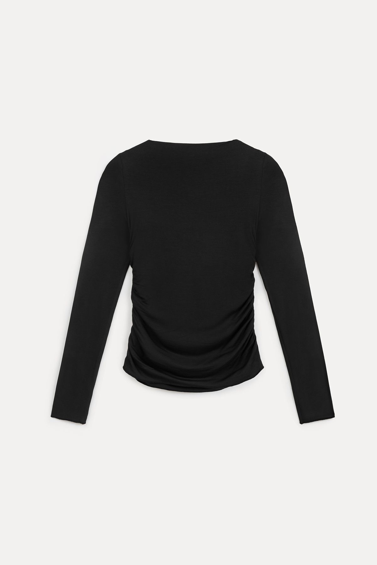 Önü düğümlü drapeli body Önü düğümlü drapeli body