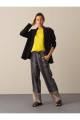 Pamuklu Oversize Uzun Blazer Ceket Pamuklu Oversize Uzun Blazer Ceket