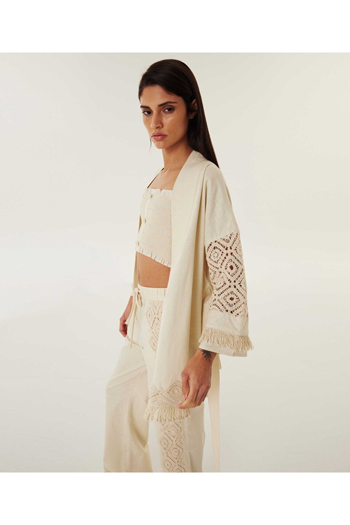 Kroşe mıx kimono Kroşe mıx kimono