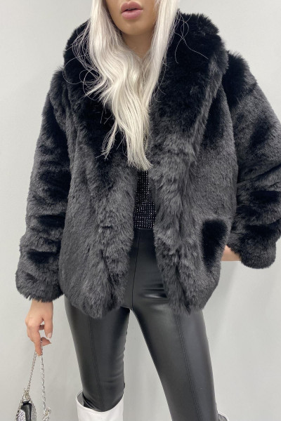Şal Yaka Kürk Mont Şal Yaka Kürk Mont