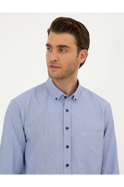 Saks Regular Fit Uzun Kollu Gömlek 50296061-VR045 Saks Regular Fit Uzun Kollu Gömlek 50296061-VR045