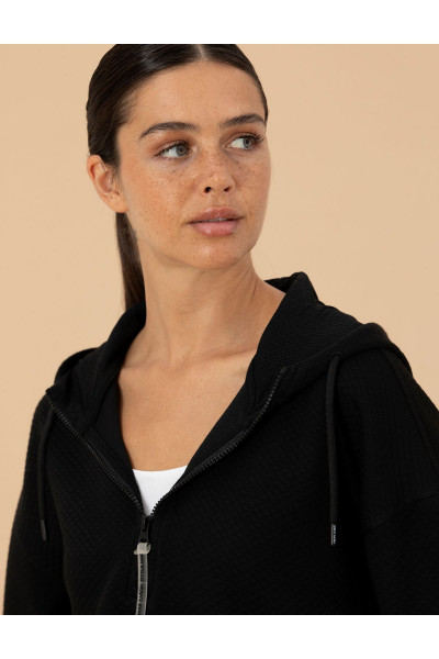 Siyah Oversize Örme Hırka 50253880-VR046 Siyah Oversize Örme Hırka 50253880-VR046