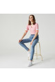 Kadın Skinny Fit Denim Mavi Pantolon Kadın Skinny Fit Denim Mavi Pantolon