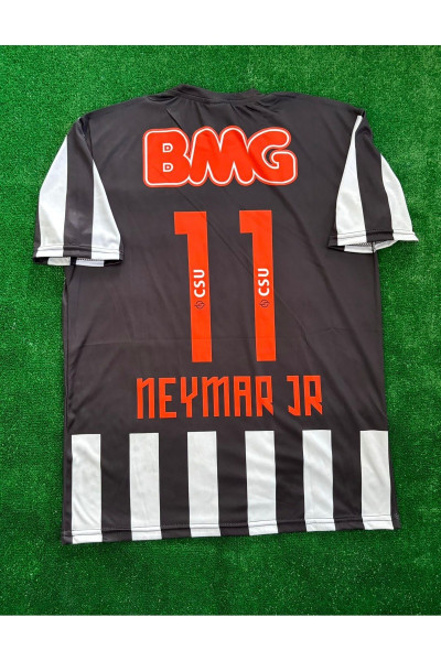 Neymar JR 11 Santos 2011/12 Forması Çubuklu Neymar JR 11 Santos 2011/12 Forması Çubuklu