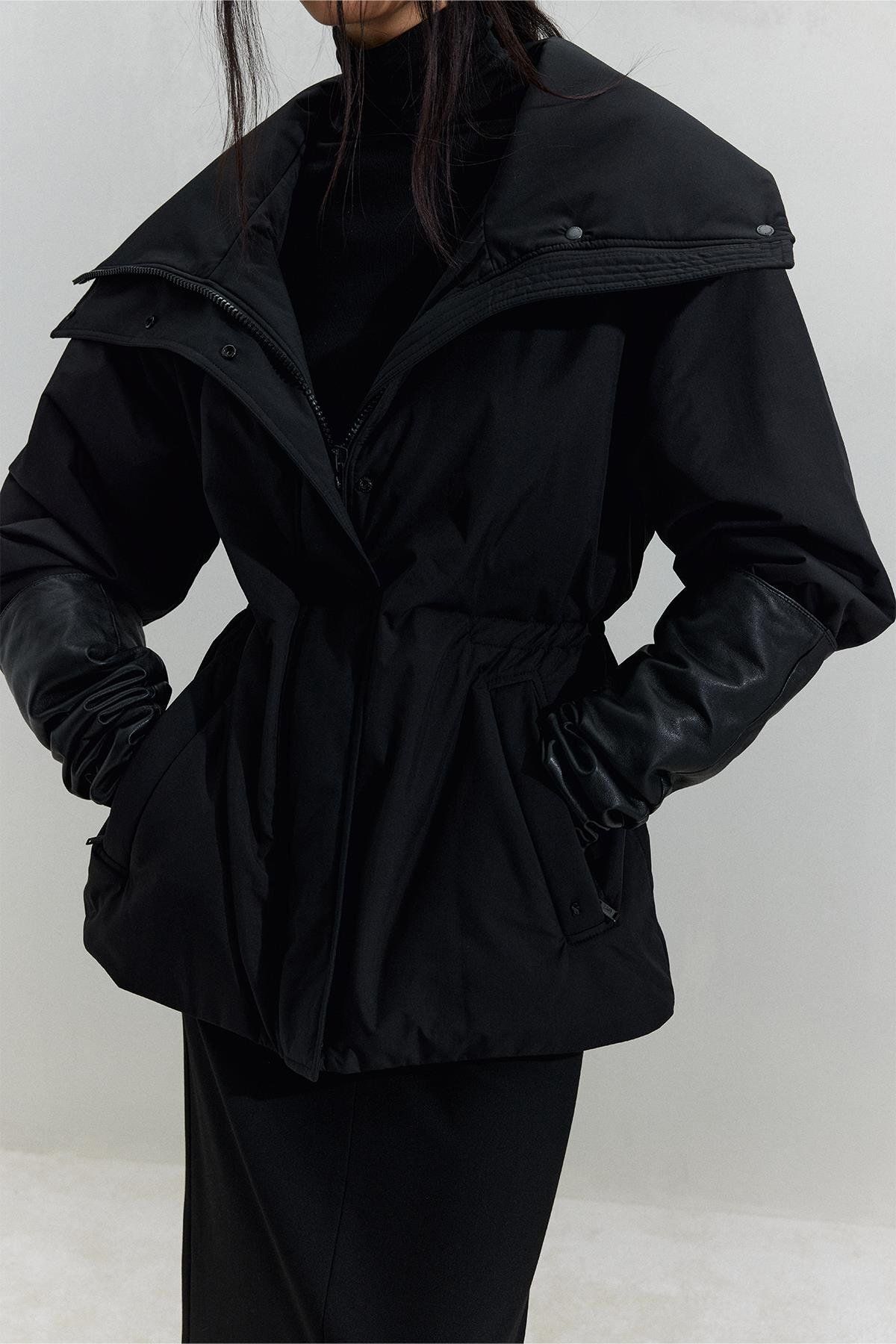 Siyah Lisa Puffer Mont Siyah Lisa Puffer Mont