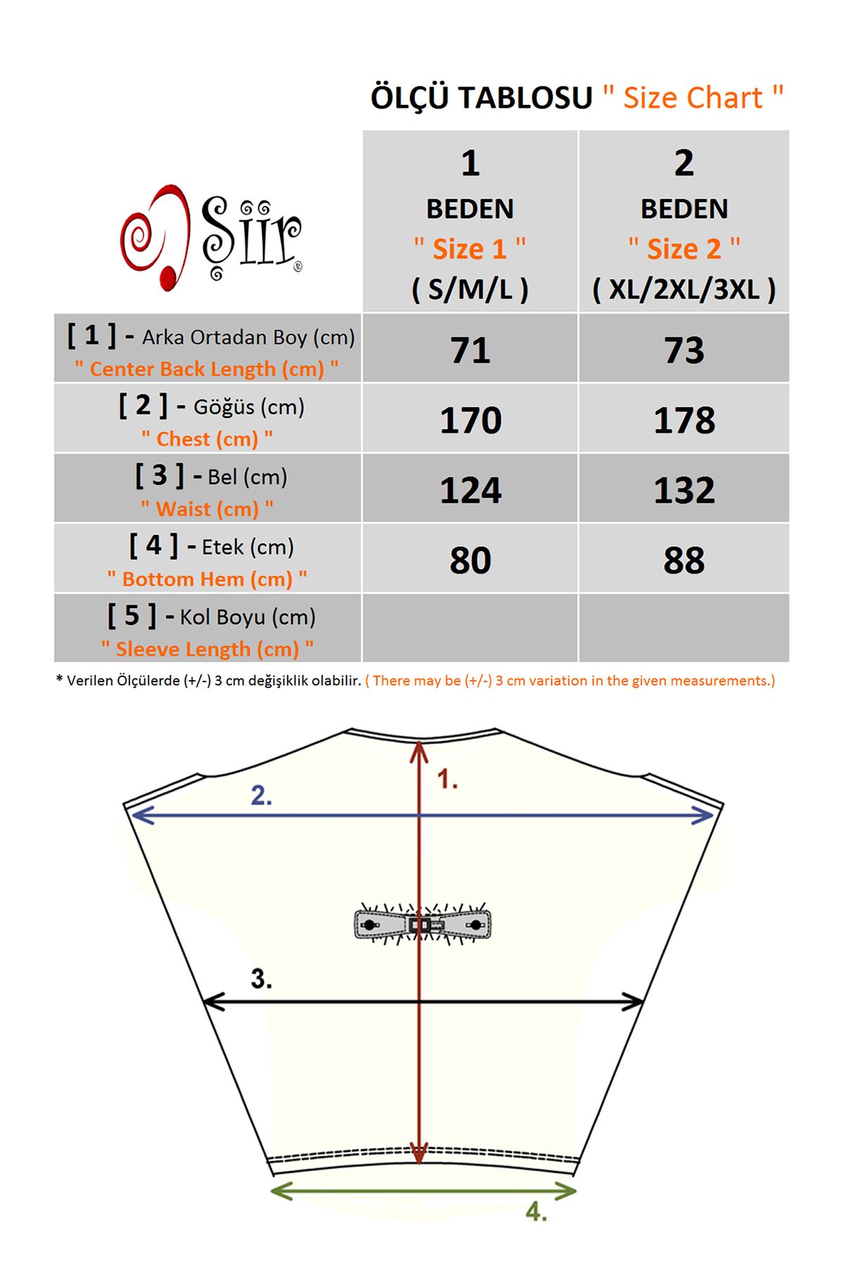 Touba Kadın Yarasa Kol Kemer Detaylı Diagonal Jakar Örme Bluz & Penye Bluz