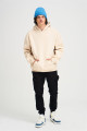 Unisex Taş Basic Sweatshirt Hoodie