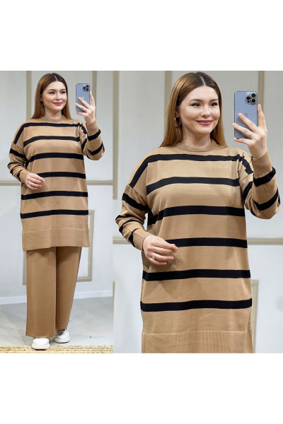 Standart Beden 2'li Triko Takım Standart Beden 2'li Triko Takım