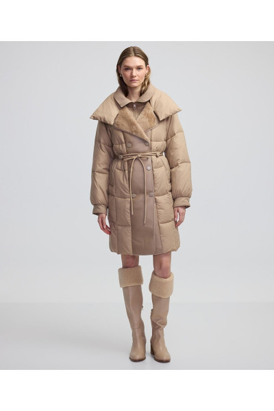 Kumaş mix şişme mont Kumaş mix şişme mont