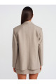 60743 Blazer Ceket-Camel