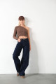Koyu Mavi Bol Kesim Denim Geniş Paça Rahat Baggy Jean Kot Salaş Kadın Pantolon @varese Koyu Mavi Bol Kesim Denim Geniş Paça Rahat Baggy Jean Kot Salaş Kadın Pantolon @varese