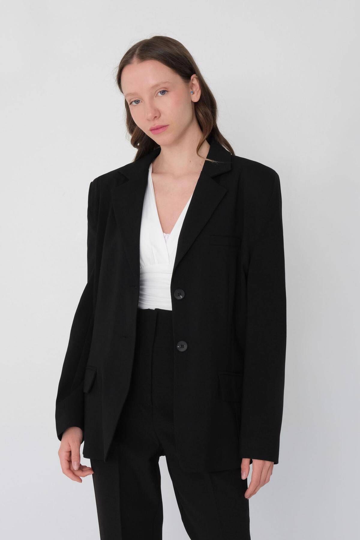 Klasik Blazer Ceket C9281-z14y11 Klasik Blazer Ceket C9281-z14y11
