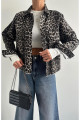 Oreo Leopar Desen Ceket LEOPAR Oreo Leopar Desen Ceket LEOPAR