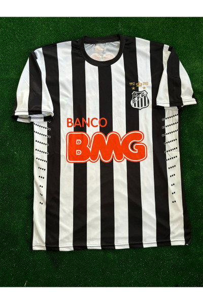 Neymar JR 11 Santos 2011/12 Forması Çubuklu Neymar JR 11 Santos 2011/12 Forması Çubuklu