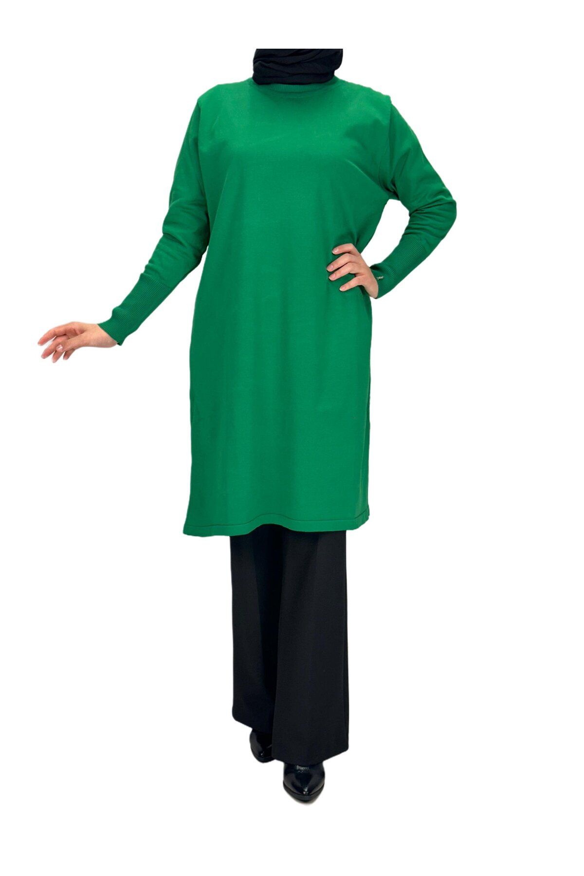 Rayonsuz Merserize Triko Tunik Benetton OTW118 Rayonsuz Merserize Triko Tunik Benetton OTW118