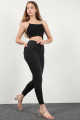 Kadın Paçası Yırtık Slim Fit Jean Pantolon Antrasit Kadın Paçası Yırtık Slim Fit Jean Pantolon Antrasit