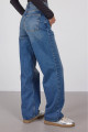 Yüksek Bel Wide Leg Jean Pantolon PN8665-PNK Yüksek Bel Wide Leg Jean Pantolon PN8665-PNK