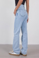 Yüksek Bel Straight Jean Pantolon PN5469-PNC