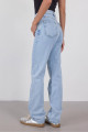Yüksek Bel Straight Jean Pantolon PN5469-PNC Yüksek Bel Straight Jean Pantolon PN5469-PNC