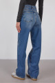 Yüksek Bel Wide Leg Jean Pantolon PN8665-PNK