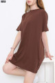 24y30727 Tshirt Basic - - 24y30727 - Kahve - 2