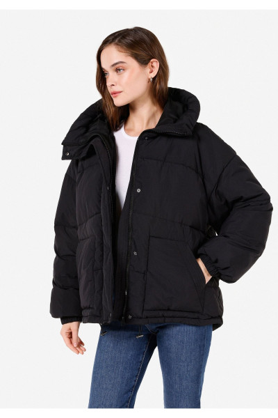 Siyah Kadın Mont Siyah Kadın Mont