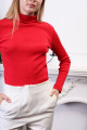 Unisex Kırmızı Pamuklu Balıkçı Yaka Kaşkorse Şardonlu Slimfit Boğazlı Kazak Unisex Kırmızı Pamuklu Balıkçı Yaka Kaşkorse Şardonlu Slimfit Boğazlı Kazak